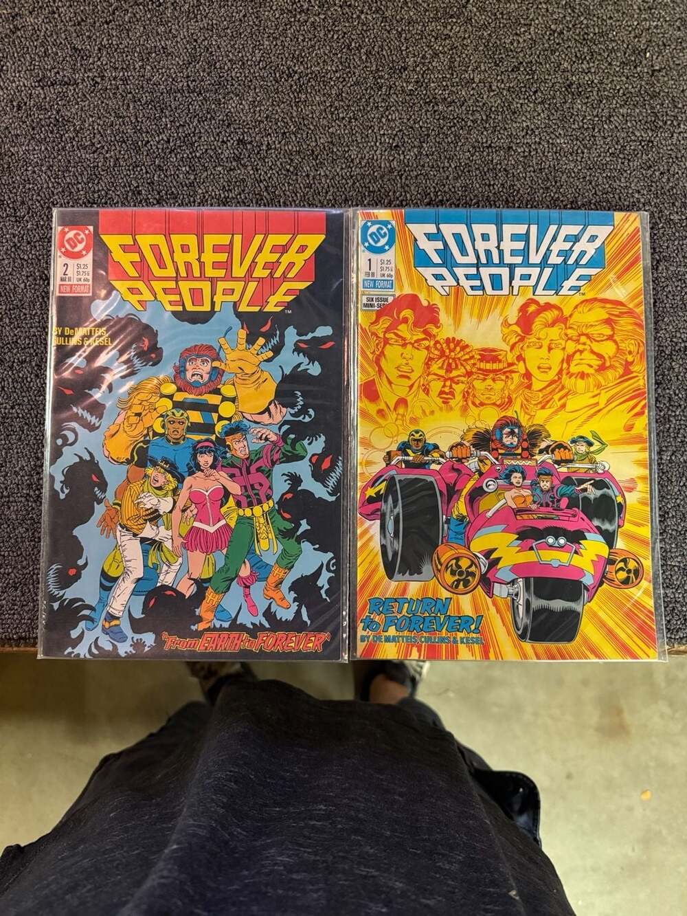 DC Comics The Forever People 1988 Complete 6-Issue Mini-Series Set